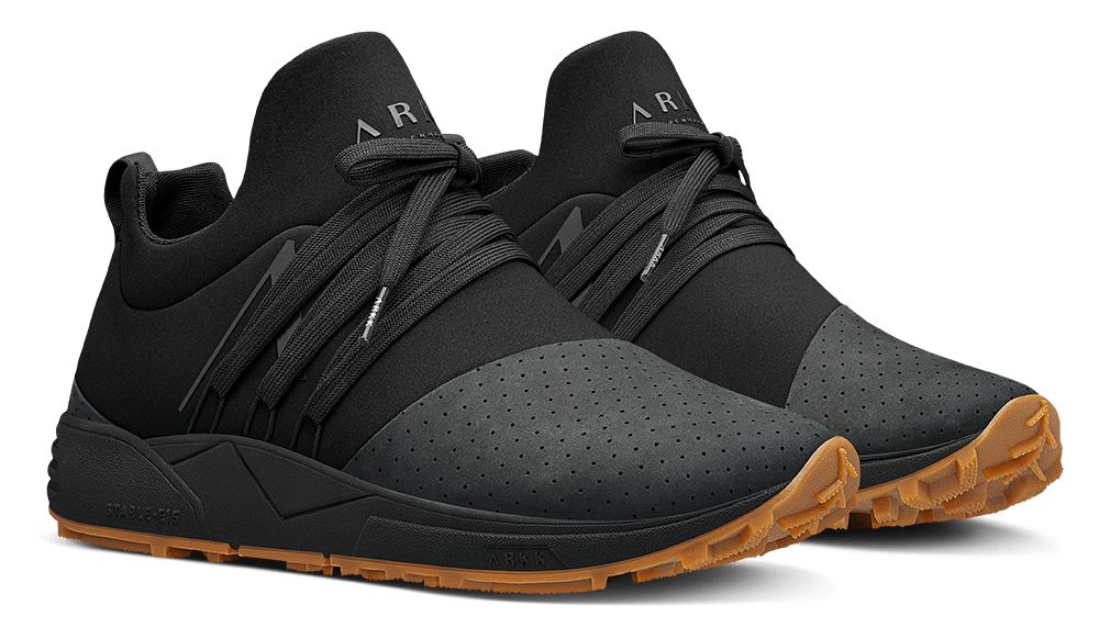 ARKK Collection Raven Nubuck S-E15 Vibram | Black Gum | Men Raven